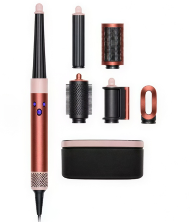 Мультистайлер для волосся Airwrap 6 насадок синій 1300 Вт стайлер плойка для волосся локонів і укладки Рожевий HP-4R Київ