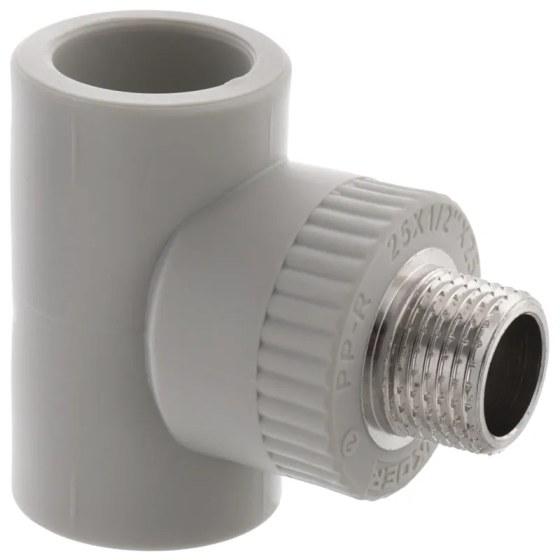 Трійник НР 25x1/2M PPR KOER K0109.PRO (KP0130) Київ