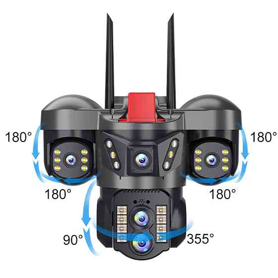 Уличная WIFI камера видеонаблюдения 12,HD,V380 SBR Киев