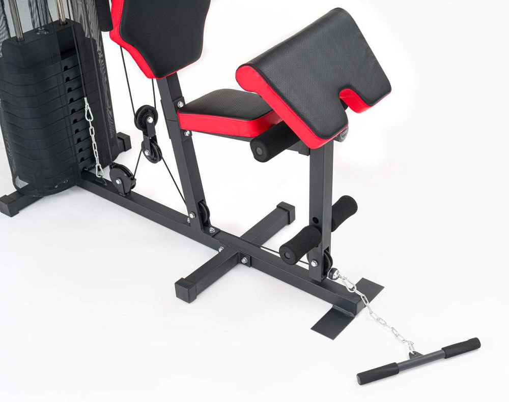 Силова фітнес-станція HS-1044K з партою Скотта 66 кг стек для дому та спортзалу багатофункціональна для всіх різновидів м'язів Київ - фото 2