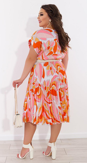 Красивое платье с юбкой в складку (50) Киев - изображение 3