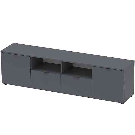 Тумба под ТВ Doros Рон 4 180х38х50 см Графит (DRS-011299) Днепр