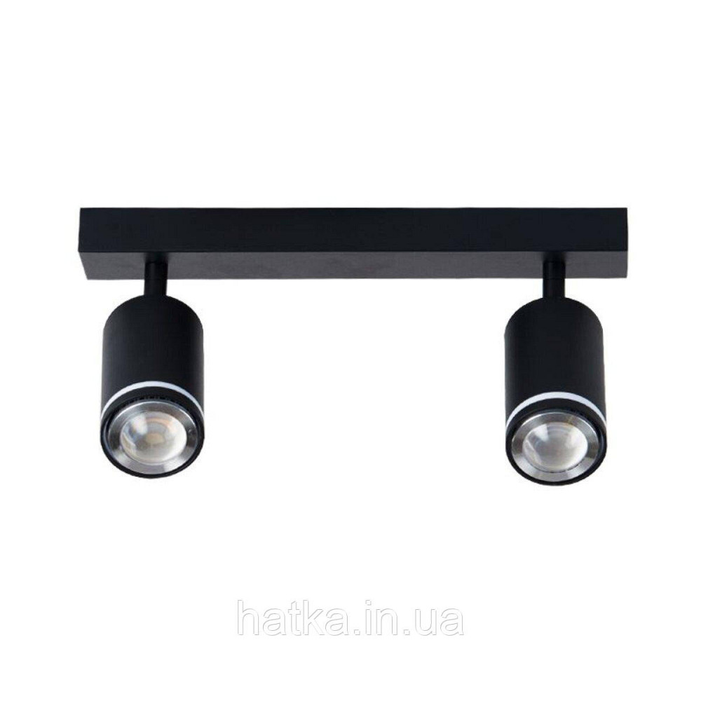 Спот VALESO INN-23060BK чорний на 2 плафони Київ - фото 1