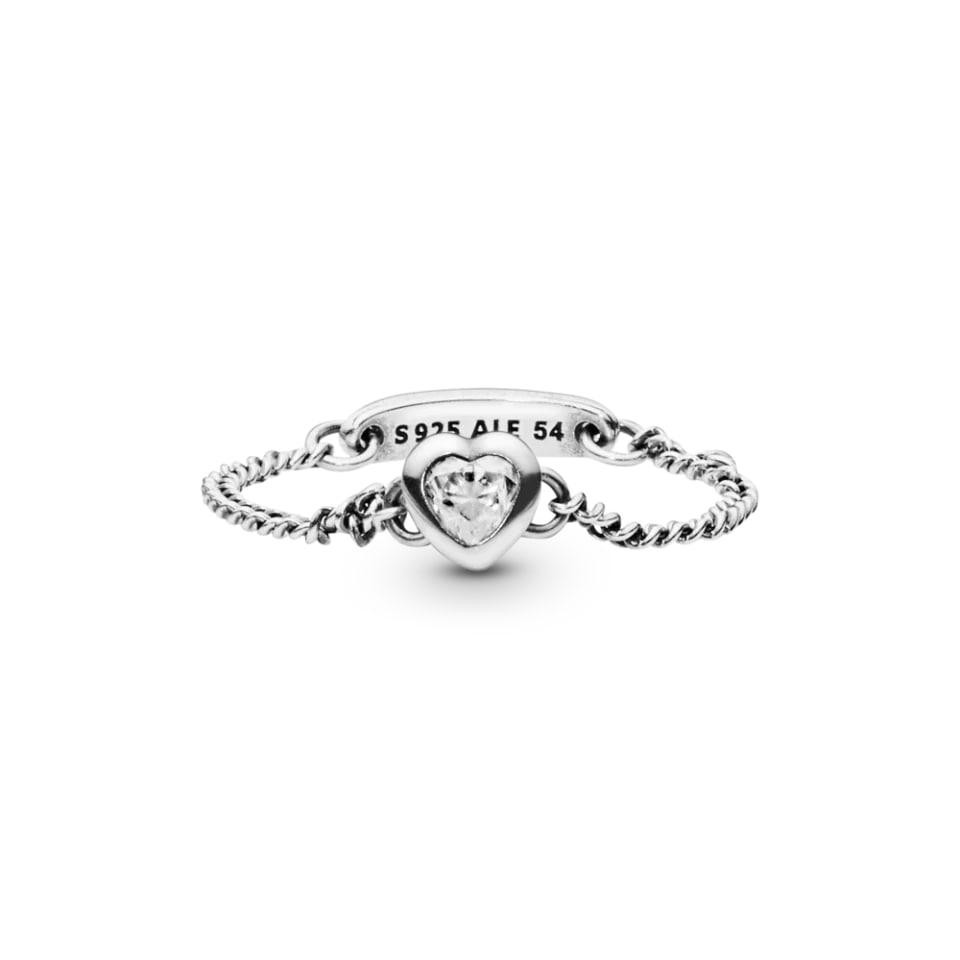 Срібна каблучка Pandora "Душевне серце" 197191CZ MasterSem Київ - фото 2