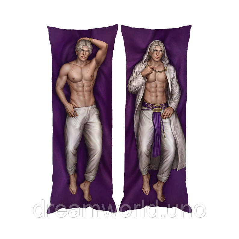 Подушка дакімакура Амен Клуб Романтики декоративна парова подушка для обіймання 60х200 Харків - фото 1