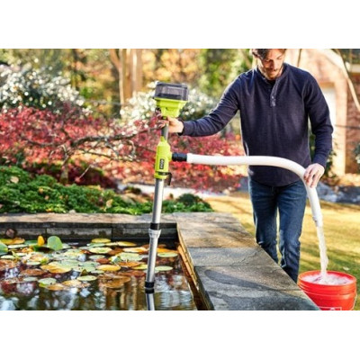 Садовий насос Ryobi RY18STPA-0 Ryobi, 18В ONE+, 360л/г, телескопічний, підйом 7м, 0.7 бар (без АКБ та ЗП) (5133005716) Вінниця - фото 4