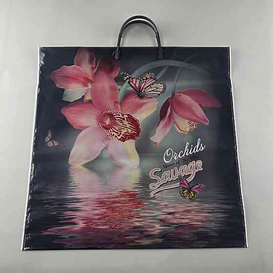 Поліетиленовий пакет (40х40) з пластиковою ручкою "Саваг" (10 шт.) Харків