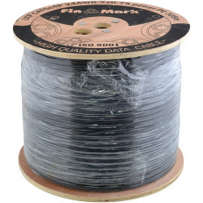 Кабель мережевий FinMark UTP 500м CAT5e 2P 24AWG PE B Pull Box (055850) Вінниця - фото 1