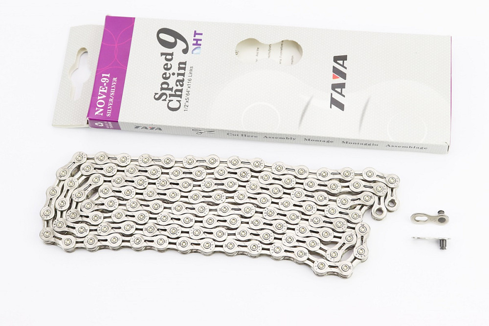 Ланцюг приводний 1/2х5/64х116L 9 швидкостей, сріблястий NOVE-91 (UL) Київ - фото 1