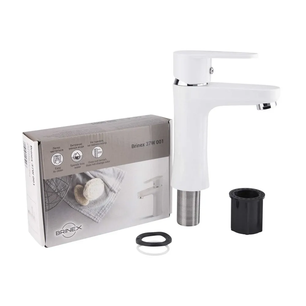 Змішувач для раковини Brinex 37W 001 Київ - фото 7