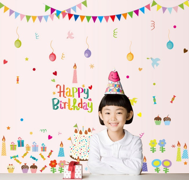 Интерьерная наклейка детская Happy Birthday Киев - изображение 9