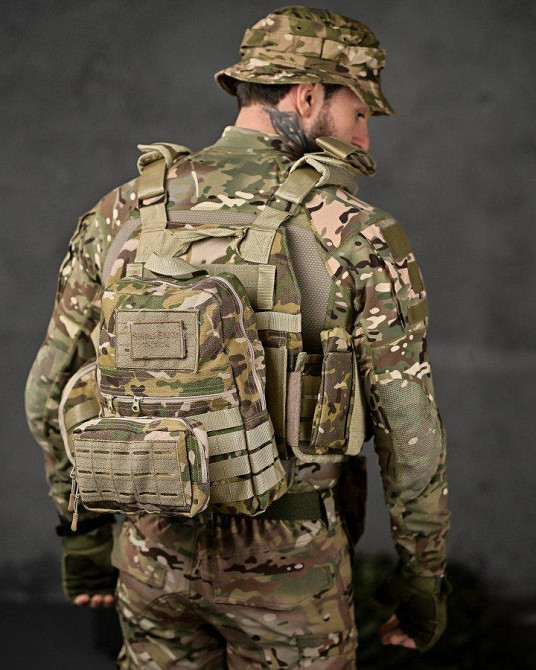 Якісна плитоноска мультикам Single sword STATIX мультикам НП4872 Одеса - фото 3