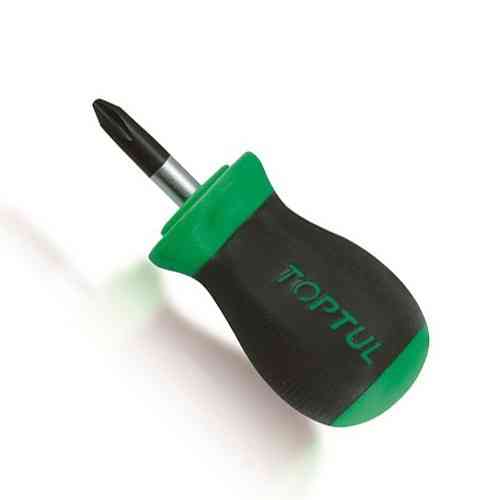 Викрутка коротка хрестова TOPTUL PH1x25 FBBB0103 Одеса