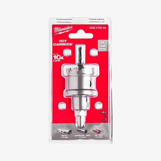 Коронка Holesaw TCT MILWAUKEE, Ø38мм Одеса