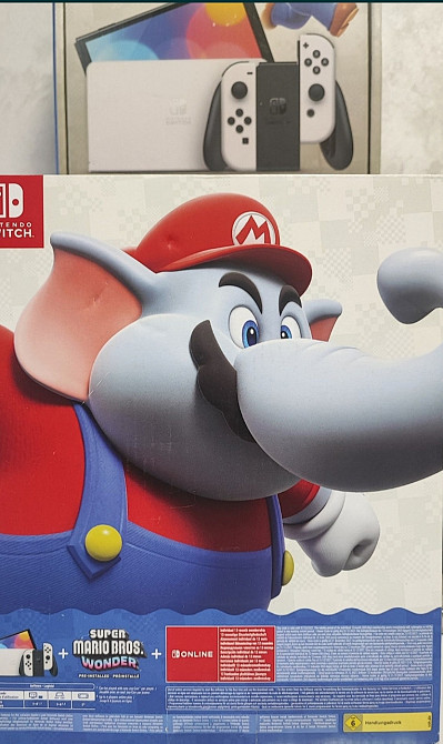 Приставка Nintendo Switch OLED model, White. Харьков - изображение 3
