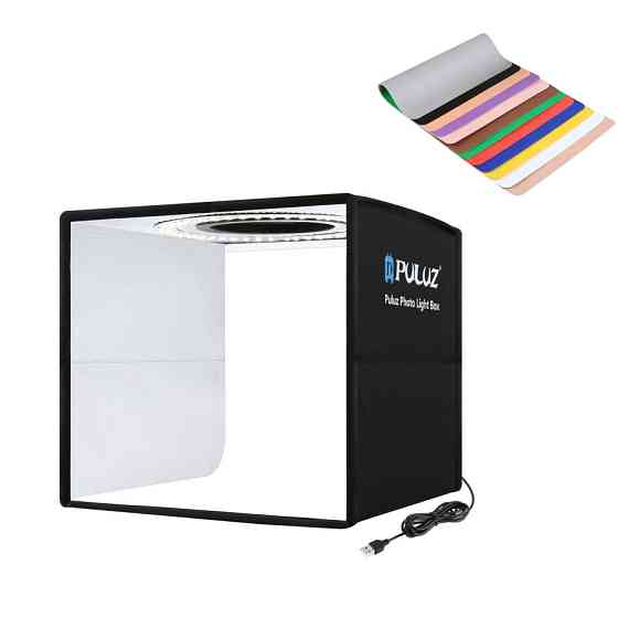 Лайтбокс 40см с кольцевой лампой Puluz PU5041B Киев