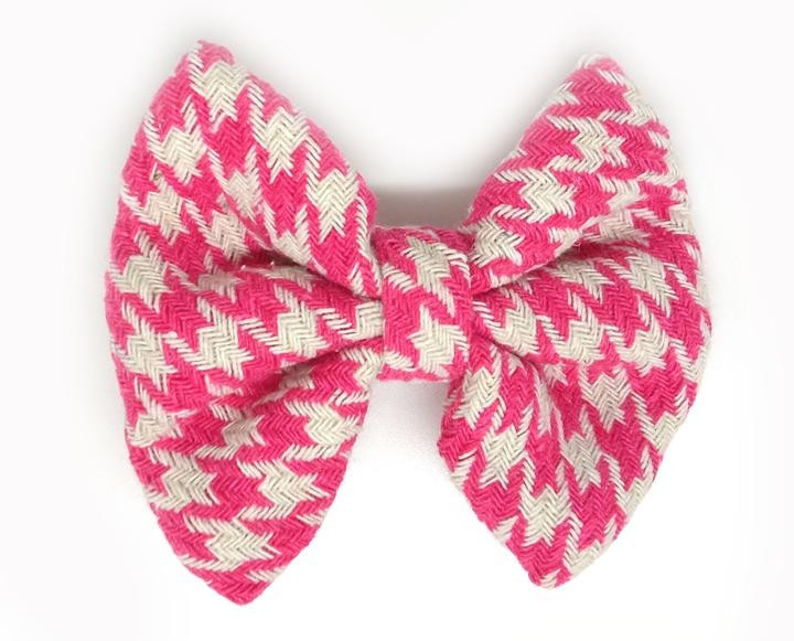 Заколка для волос Бант розово-серый Киев - изображение 1