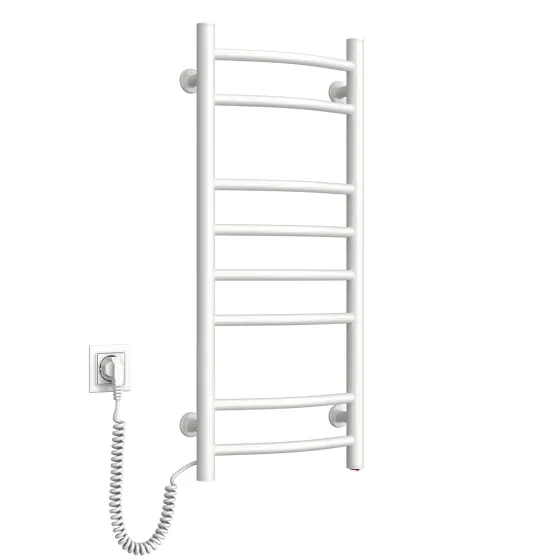 Полотенцесушитель электрический NAVIN Камелия 360х800 белый, левый 12-007130-3680 Киев