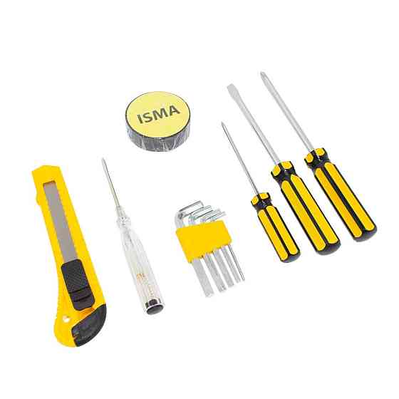 Набір інструментів для дому 9 предметів у кейсі ISMA IS-10009 Одеса