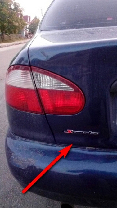 Наклейка Металева Sports Тюнінг авто не іржавий Київ - фото 8