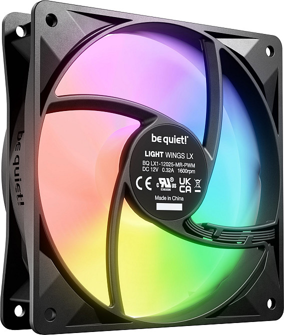Вентилятор be quiet! Light Wings LX 120mm PWM 3-Pack Black (BL121) ( 28468 ) Харьков - изображение 2