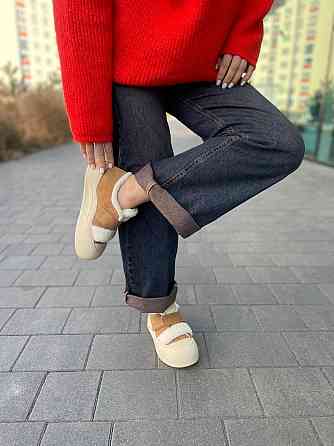 Egga Угги жіночі EGGA -33 руді (зима, шкіра натуральна) (5682) Коломия