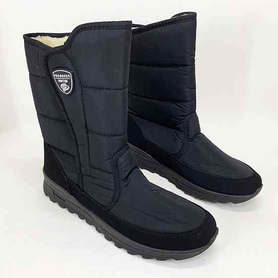 Зручне робоче взуття для чоловіків, Практичне взуття для чоловіків, Утеплені чоботи осінь зима TS-41 Львів