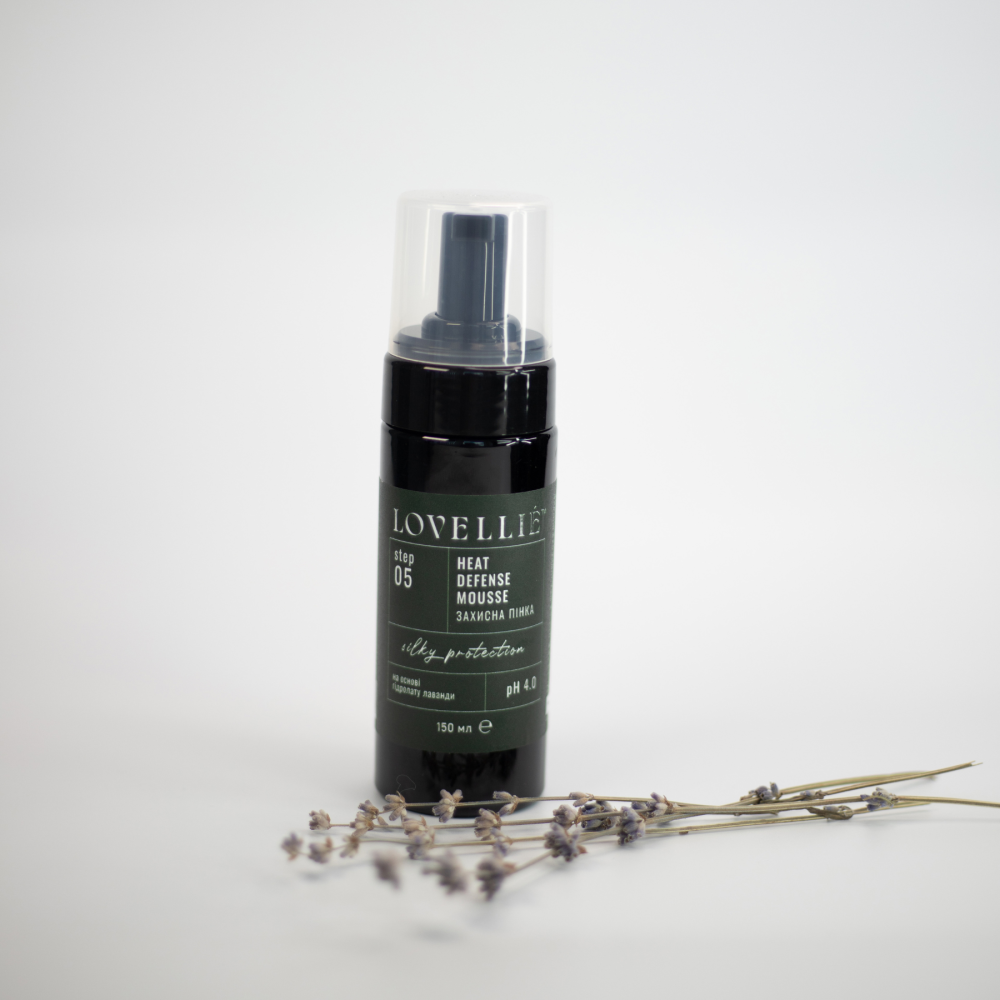 Защитная пенка Нежная защита Heat Defense Mousse Silky Protection LOVELLIE 150 мл Киев - изображение 7