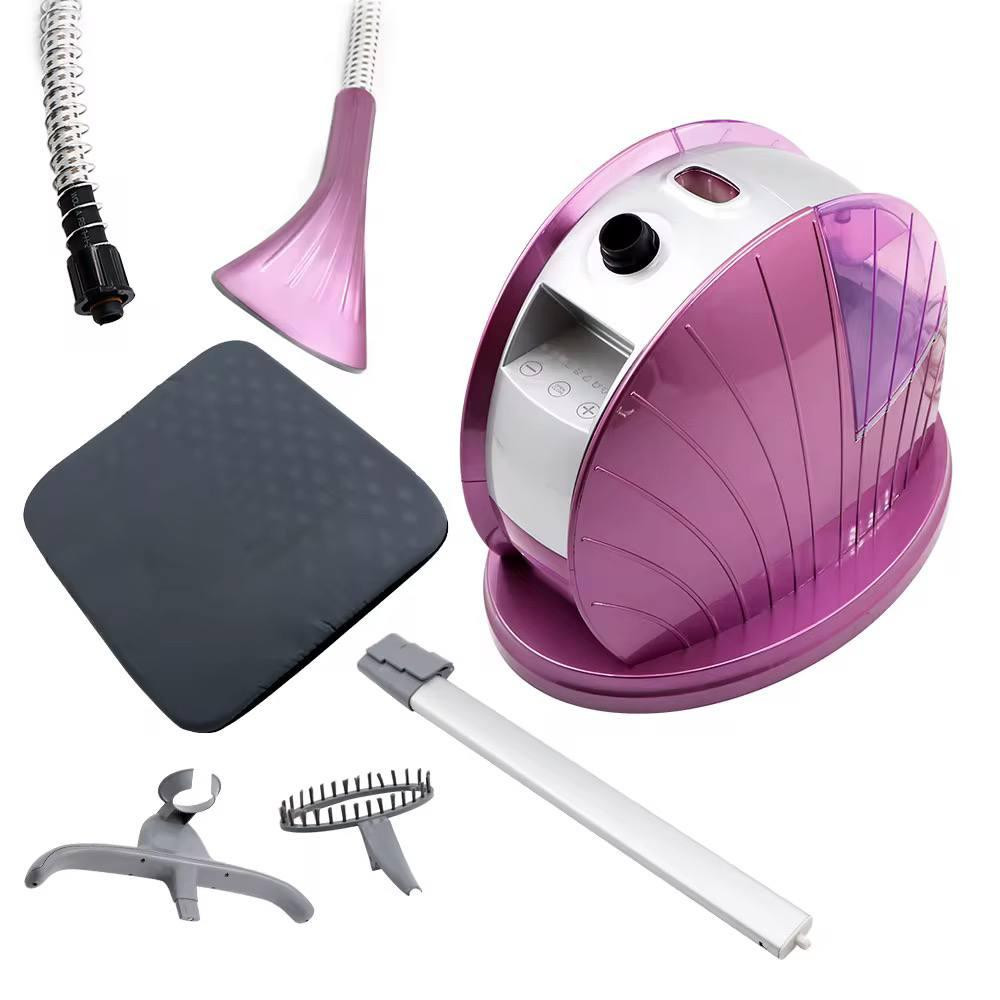 Відпарювач вертикальний для одягу зі стійкою Zepline 3500Вт ZP-132  ємність 2500 мл, колір Рожевий Одеса - фото 5