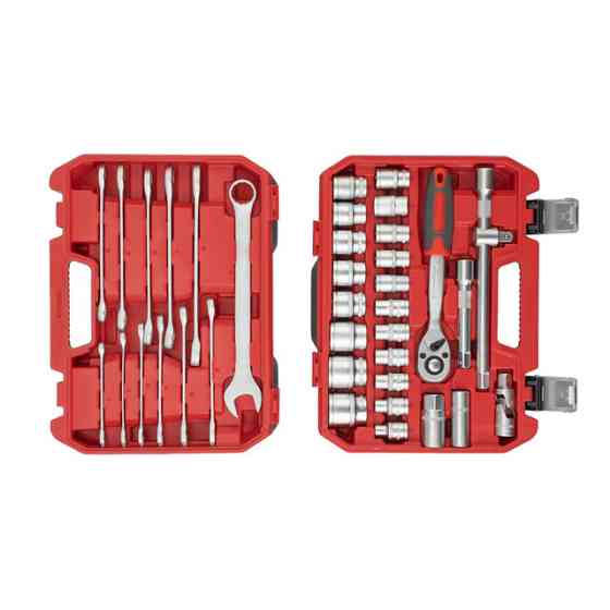 Набір інструментів 1/2" 38од (ET-6038SP) INTERTOOL ET-9038 Київ