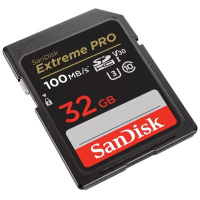 Карта пам'яті SanDisk 32GB SD class 10 UHS-I U3 V30 Extreme PRO (SDSDXXO-032G-GN4IN) Вінниця - фото 3