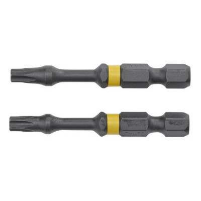 Набор бит DeWALT IMPACT TORSION, ударные, T25, L=57 мм, 2 шт (DT70534T) Винница - изображение 2