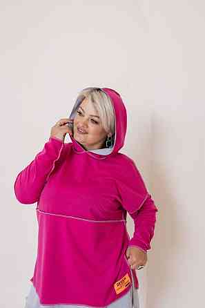 Женский прогулочный костюм двунитка Малина, 54/58 Одесса