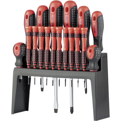 Набор отверток Fusion на подвесной полке 18 штук, CrV MATRIX Полтава - изображение 1