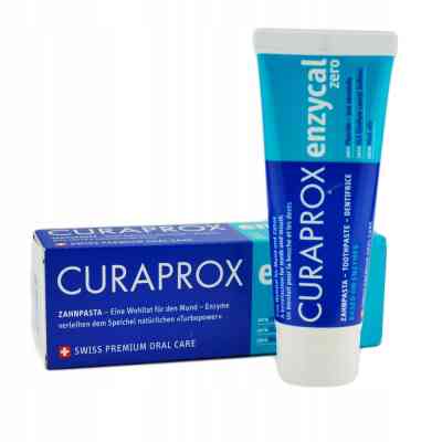 Зубна паста Curaprox Enzycal Zero Ферментна Без фтору 75 мл (7612412422849) Вінниця