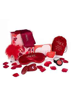 Набор эротических девайсов Dream Toys Amour The Secrets Of Love красный, 7 шт. Sex Aura Киев