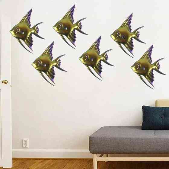 Молд силиконовый рыбка Скалярия 205 на 260 мм серый Киев