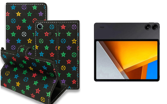Книга-трансформер для планшета Xiaomi Poco Pad, цвет Black Lyi Black Киев