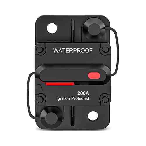 Предохранитель автоматический DC 12-48В 200А с ручным сбросом, IP67, тип А Винница