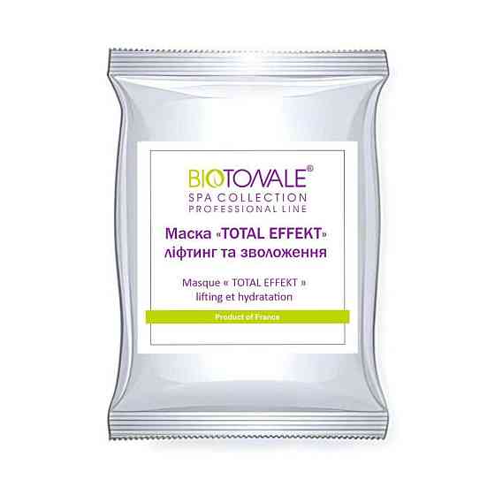 Маска «TOTAL EFFEKT» ліфтинг та зволоження Biotonale, 1 шт Дніпро