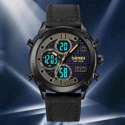 Часы тактические противоударные SKMEI 1975LBKBK, Тактические военные часы для ЗСУ Армейские топ QR-29 Львов