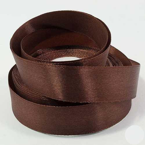 Лента атласная шоколадная 23 м Киев - изображение 1