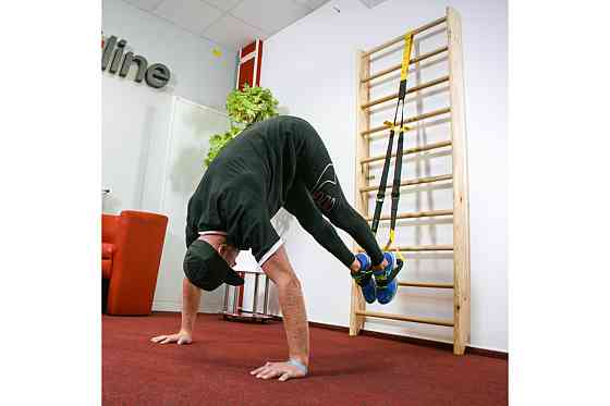 Подвесная система для силовых тренировок inSPORTline MultiTrainer, желтый Киев