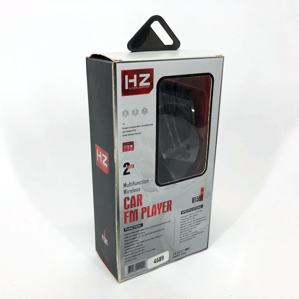 Фм у прикурювач для флешки H15 Bluetooth MP3, Модулятор для автомобіля, Модулятор музики IW-790 в машину Київ - фото 1