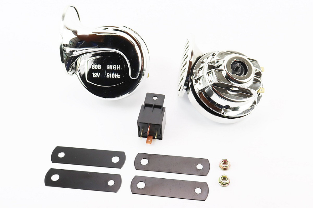 Сигнал ПОДВІЙНИЙ "ХРОМ" + реле Киев - изображение 1