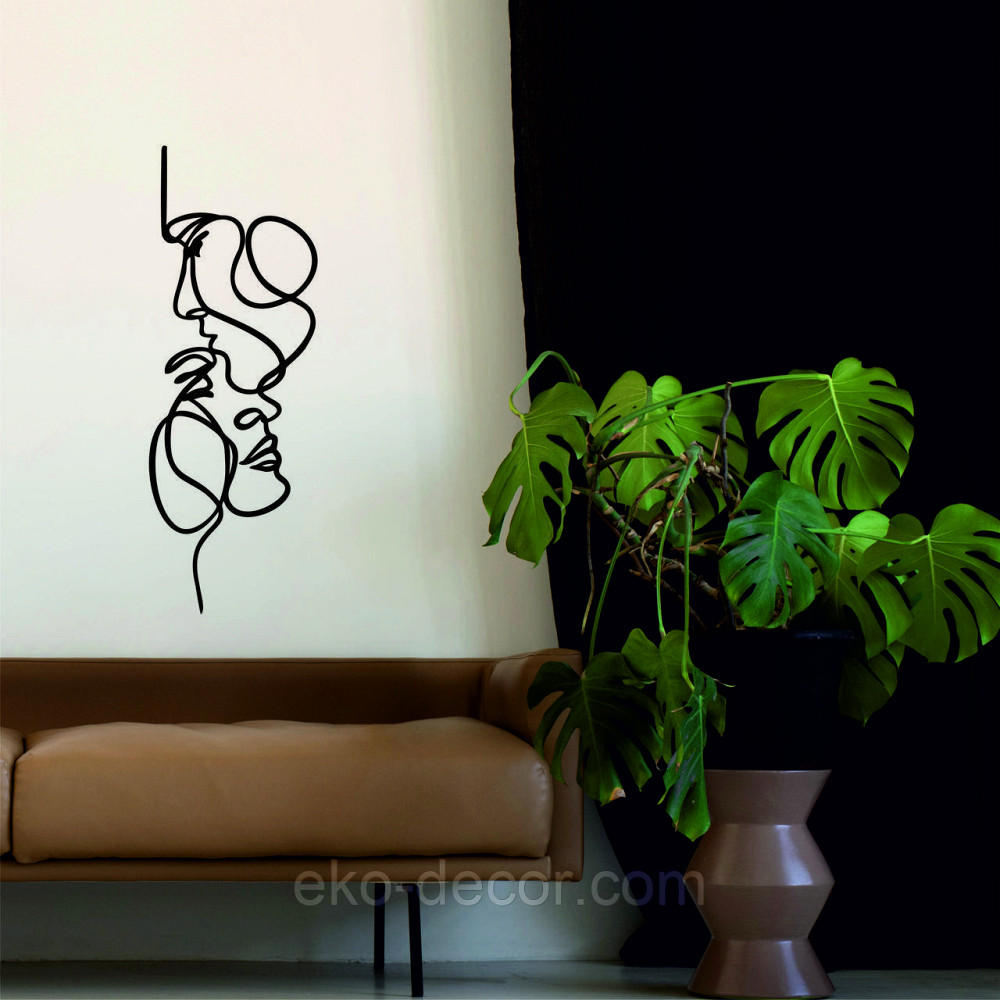 Декоративне настінне Панно «Він та Вона», Декор на стіну Київ - фото 1