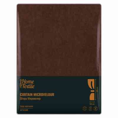 Штора Ardesto микровелюр 100% полиэстер, 150х270 см коричневый (ART1010BR) Винница
