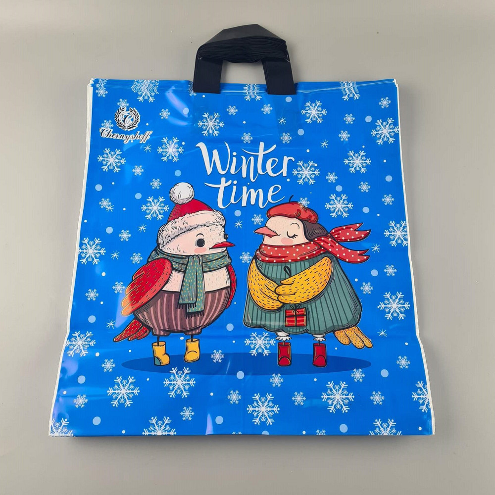 Пакет с петлевой ручкой 40*42 Н.Год 