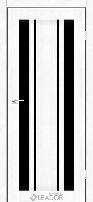 Коллекция LEADOR Express. Двери CALABRIA Полотно, эко-шпон Белый клен BLK Киев - изображение 1
