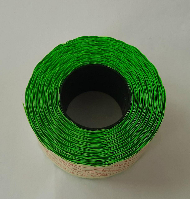 Этикетка (Ценники) под пистолет фигурная 26х12 мм, зеленая, 1000 шт Павлоград - изображение 2